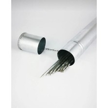 Ness Avm 20'li Paslanmaz Galvanizli Kebap Kuşbaşı Ciğer Tavuk Şişi Seti