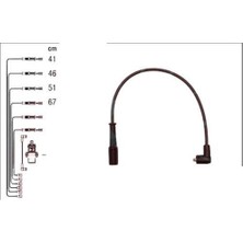 HELLUX Bujı Kablosu Palıo-Palıo Weekend-Sıena 1.4ıe 8V El Karburatorlu Hellux HBK.3154 Oem