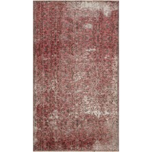 Sempati Halı Yün ve Pamuklu Eskitme Vintage Halı 128 x 227 cm 8613
