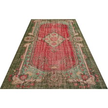 Sempati Halı Zarif El Dokuma Eskitme vintage Halı 174 x 273 cm 8733