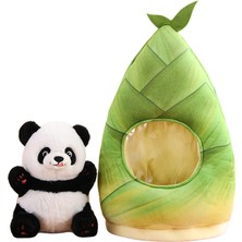 Hainan Shenda 35CM Panda Peluş Oyuncak - Yeşil (Yurt Dışından)