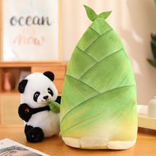 Hainan Shenda 35CM Panda Peluş Oyuncak - Yeşil (Yurt Dışından)