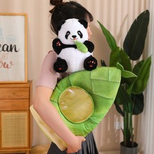 Hainan Shenda 35CM Panda Peluş Oyuncak - Yeşil (Yurt Dışından)