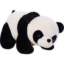 Hainan Shenda 20CM Sevimli Panda Peluş Oyuncak - Siyah / Beyaz (Yurt Dışından)