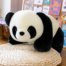 Hainan Shenda 20CM Sevimli Panda Peluş Oyuncak - Siyah / Beyaz (Yurt Dışından)