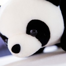 Hainan Shenda 20CM Sevimli Panda Peluş Oyuncak - Siyah / Beyaz (Yurt Dışından)