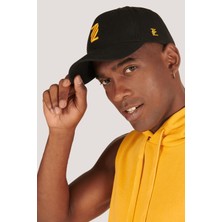Zinde LIFE P-005672-ERKEK Kapüşonlu Kolsuz Rahat Kesim Sıfır Kol Pamuklu Casual Spor T-Shirt - Tişört-Hardal