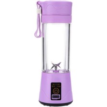 Happy World Shopping Taşınabilir Blender Mini Mikser Elektrikli Meyve Sıkacağı Makinesi Taze Meyve Suyu Blender Smoothie Maker Blender Kupası Şişe Seyahat Mutfak (Yurt Dışından)