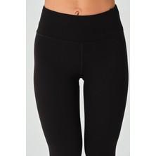 Zinde LIFE P-003004-KADIN Toparlayıcı Oysho Kalite Yüksek Bel Kadın Spor Tayt-Siyah