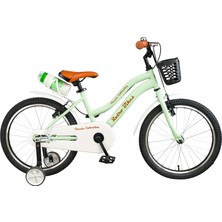 Trendbisiklet Retro Classic 20 Jant 6-10 Yaş Mint Yeşili-Kahve Renkli, Çocuk Bisikleti
