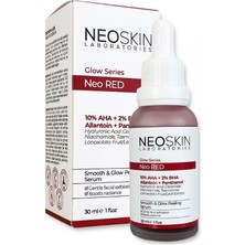 Neo Red - Yenileyici, Pürüzsüzleştirici, Işıltı Arttırıcı Peeling Serum (10%aha + 2%bha + Allantoin +Panthenol)