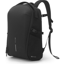 Xd Design Bizz Backpack Erkek 15.6'' Inç Suya Dayanıklı Siyah Laptop Sırt Çantası