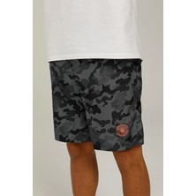 Lumberjack 3m ml Earl Camo 19CT1147 3fx Gri Erkek Şort