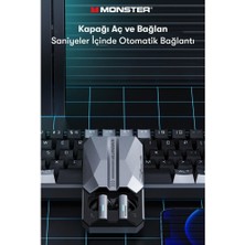 Monster Airmars XKT11 Gaming Bluetooth Kulaklık Gri