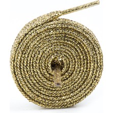 Airyfoot Parlak Sim Altın (Gold) Renkli Parlak Ayakkabı Bağcığı 120 Cm 