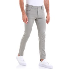 Saykı Kaya Slim Fit Düz Pamuklu 5 Cep Kanvas Pantolon