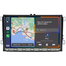 Carvocal Volkswagen Jetta (2006-2018) Android 13 Multimedya - 4 GB Ram - 64 GB Hafıza - Carplay CRV-4580XD JETTA