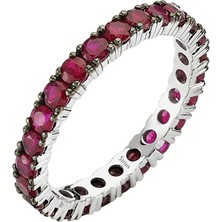 Sirius Pırlanta Yakut Taşlı Tamtur Yüzük 0423R0079