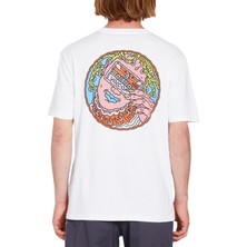 Volcom Beyaz Erkek Bisiklet Yaka T-Shirt A3512319_VOLCOM Connected Minds Bsc