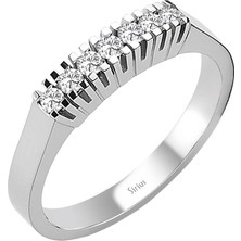 Sirius Pırlanta G Renk 0,32 Karat Pırlanta 7 Taş Yüzük 0423R0096
