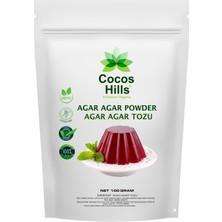 Cocos Hills Agar Agar Powder Agar Agar Tozu 100 Gram