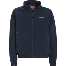 Slam Lacivert Erkek Dik Yaka Uzun Cepli Regular Fit Yazlık Ceket A123005S00