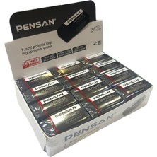 Pensan Silgi PS-24S 24'Lü Siyah Renk Fitalat ve Lateks İçermeyen Yüksek Performanslı