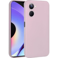 noktaks - Realme 10 4G - Kılıf Mat Soft Premier Silikon Kapak - Rose Gold