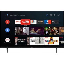 Onvo OV43F800 43" 109 Ekran Uydu Alıcılı Full HD Android Smart LED TV (Çerçevesiz)