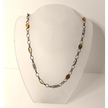 HD Marketim Kolye Paslanmaz Çelik 316 Kolye Kadın Erkek Unisex Gerdanlık Takı