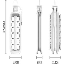 Mobgift Mobgift Buz Topu Kalıp 2 In 1 Buz Küpü Maker Su Şişesi
