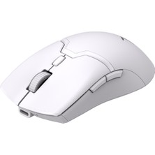 Delux M800 Pro - Kablosuz-Ultra Hafif Gaming MOUSE-PAW3395-BEYAZ ( Extra Paket )