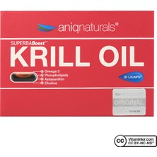 Aniqnaturals Superba Krill Oil 30 Kapsül