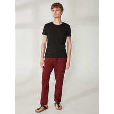Ds Damat Normal Bordo Erkek Eşofman Altı DS202212021