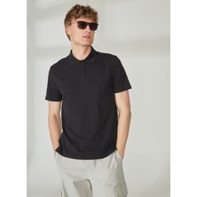 Bikkembergs Siyah Erkek Polo T-Shirt C 8 097 80
