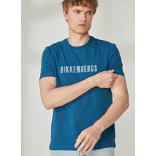 Bikkembergs Turkuaz Erkek T-Shirt C 4 101 2s
