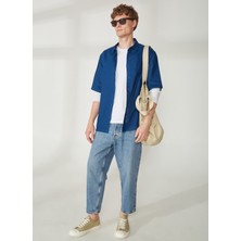 Bikkembergs Mavi Erkek Gömlek C C 118 01