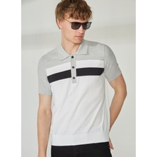 Bikkembergs Gri Erkek Polo T-Shirt C S P47 10