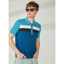 Bikkembergs Mavi Erkek Polo T-Shirt C S P47 10