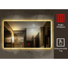 Buğusan 70X100 cm Buğu Çözücülü Ledli Banyo Aynası