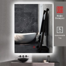 Buğusan 70X120 cm Buğu Çözücülü Ledli Banyo Aynası