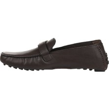 Bueno Shoes Kahverengi Sofitel Deri Erkek Loafer 10M102661