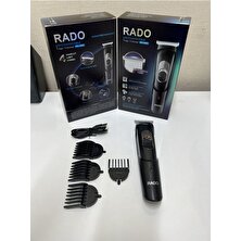 Rado RD-3583 Pro Şarjlı Saç Sakal Tıraş Makinesi Ense Kesme Makinesi