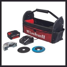 Einhell Te-Ag 18/115 Li Kit (1X4,0AH) Akülü Avuç Taşlama ( Usta Çantası+ Aksesuar )