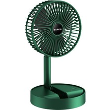 Torima F-06 Taşınabilir Şarjlı Soğutucu Fan 3 Kademeli Vantilatör Yeşil