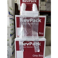 Nevpack 1 Koli Orta Boy Rulo Poşet 20 Rulo