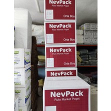 Nevpack 1 Koli Orta Boy Rulo Poşet 20 Rulo