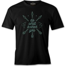 Lord T-Shirt Boho Text And Arrows Siyah Erkek Tshirt
