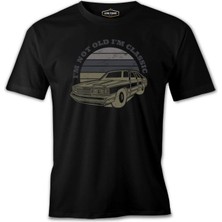 Lord T-Shirt Classic Cars Not Old Siyah Erkek Tshirt