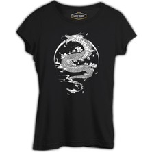 Lord T-Shirt Fight Like A Samurai Siyah Kadın Tshirt